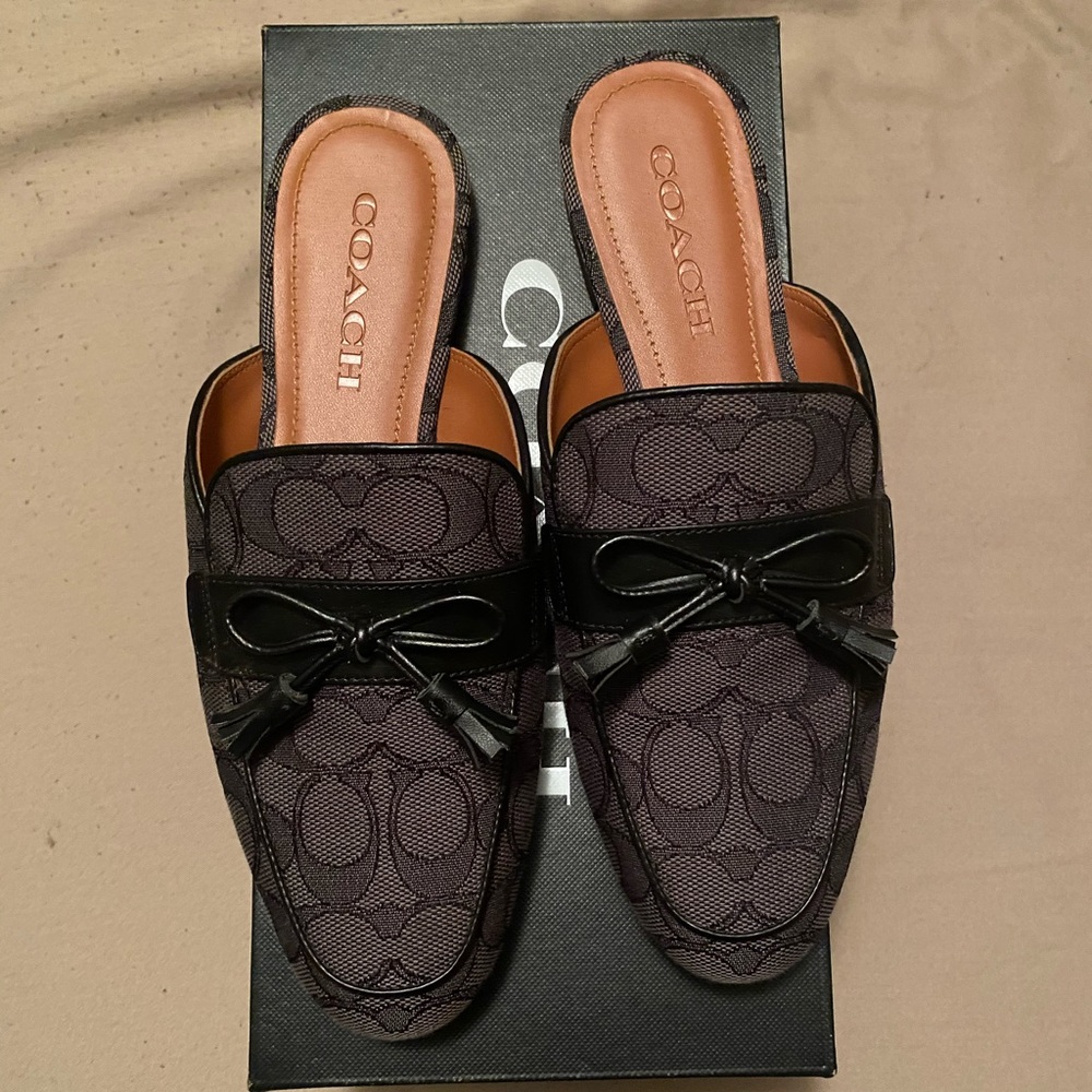 Black Stassi Signature Mule